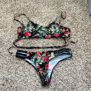 Wrap around swim suit size L